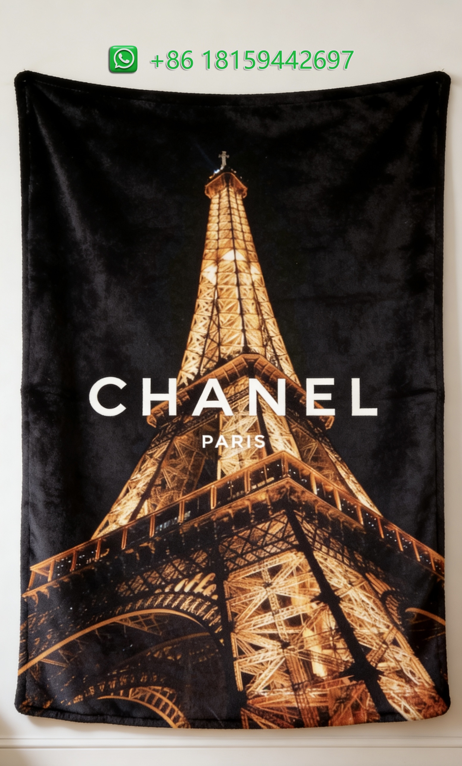 Chanel Throw Blankets